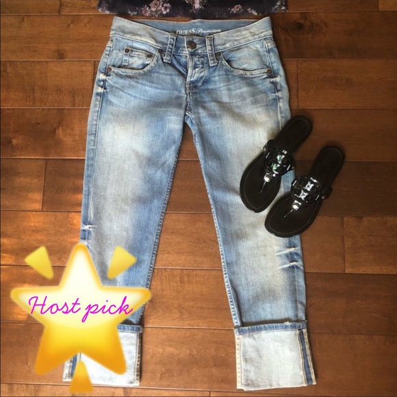 guess capri jeans